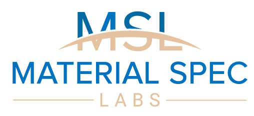 Material Spec Labs: Your Materials Testing Partner - Logo Material Spec Labs Logo - Your Partner in Materials Testing Solutions